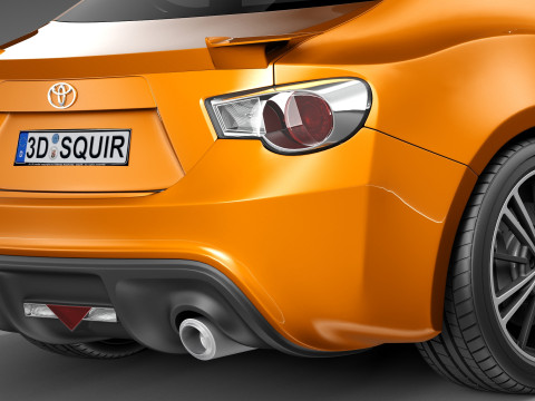 Toyota GT 86 2013 Modèle 3D