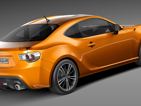 Toyota GT 86 2013 Modèle 3D