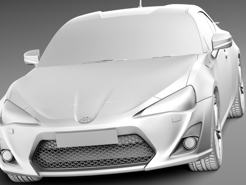 Toyota GT 86 2013 Modèle 3D