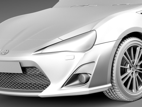 Toyota GT 86 2013 Modèle 3D