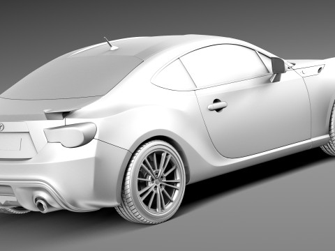 Toyota GT 86 2013 Modèle 3D