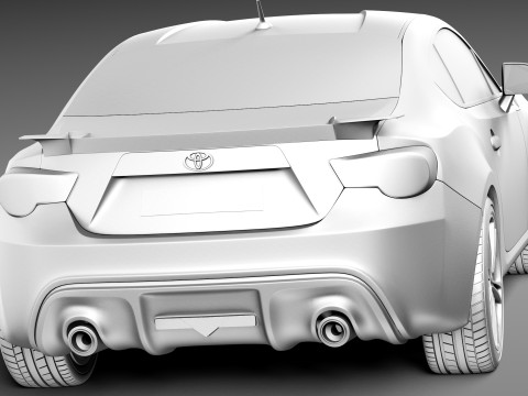 Toyota GT 86 2013 Modèle 3D