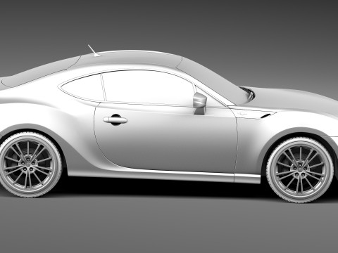 Toyota GT 86 2013 Modèle 3D