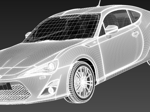 Toyota GT 86 2013 Modèle 3D