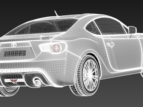 Toyota GT 86 2013 Modèle 3D