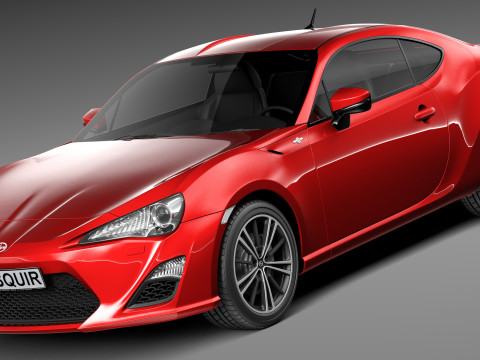 Scion FR-S 2013 3Dモデル