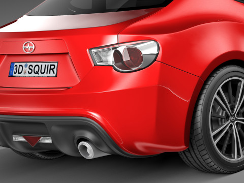 Scion FR-S 2013 3D 모델