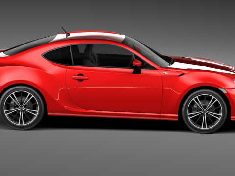 Scion FR-S 2013 3D 모델