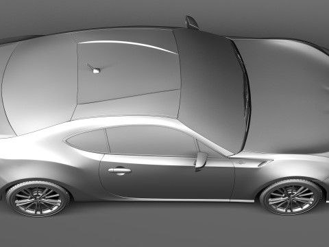 Scion FR-S 2013 3D 모델