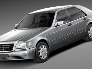 Mercedes-Benz SL 2003-2007 Model 3D