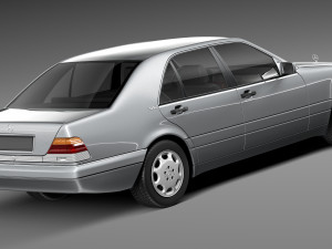 Mercedes-Benz SL 2003-2007 Model 3D