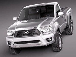 Toyota Tacoma Single Cab 2012 3D Model