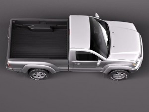 Toyota Tacoma Single Cab 2012 3D मॉडल