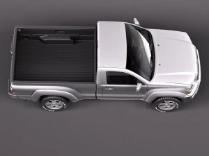 Toyota Tacoma Single Cab 2012 3D Model