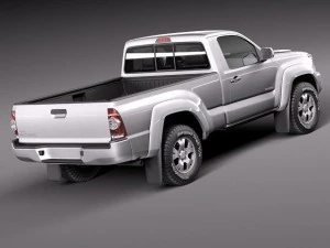 Toyota Tacoma Single Cab 2012 3D Model