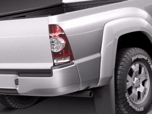 Toyota Tacoma Single Cab 2012 3D मॉडल