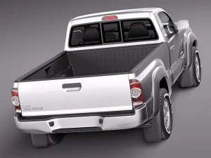 Toyota Tacoma Single Cab 2012 3D Model
