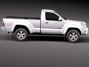 Toyota Tacoma Single Cab 2012 3D मॉडल