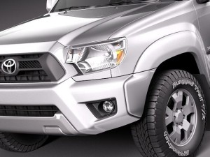 Toyota Tacoma Single Cab 2012 3D मॉडल