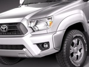 Toyota Tacoma Single Cab 2012 3D Model