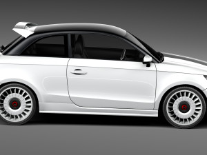 Audi A1 Quattro 2013 Model 3D