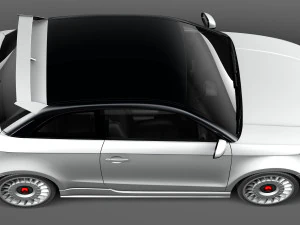 Audi A1 Quattro 2013 3D Model