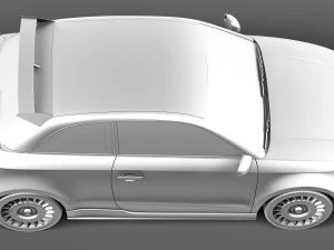 Audi A1 Quattro 2013 3D Model