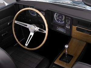 Chevrolet Camaro SS RS 1967 convertible 3D मॉडल