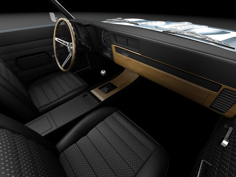 Chevrolet Camaro SS RS Convertible 1967 Modèle 3D