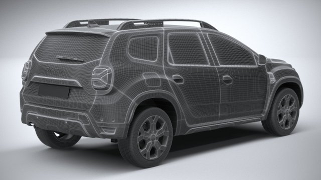 Download Dacia Duster Extreme 2023 3D Model