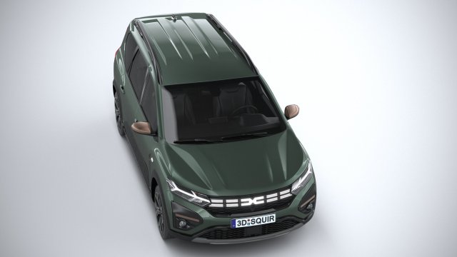 Dacia Jogger Extreme 2023 3D Model $159 - .3ds .c4d .lwo .fbx .ma