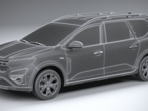 Dacia Jogger Extreme 2023 3D 模型