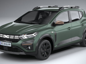 Dacia Sandero Stepway Extreme 2023 Model 3D