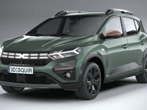 Dacia Sandero Stepway Extreme 2023 3D Model