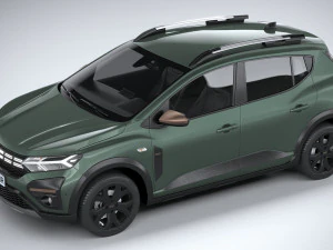 Dacia Sandero Stepway Extreme 2023 3D Model