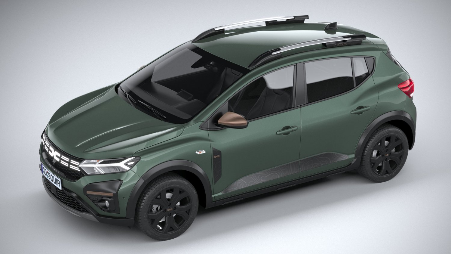 Dacia Sandero Stepway Extreme 2023 3D Model in SUV 3DExport