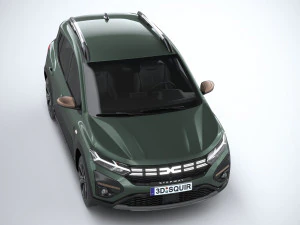 Dacia Sandero Stepway Extreme 2023 3D Model