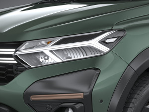 Dacia Sandero Stepway Extreme 2023 Model 3D