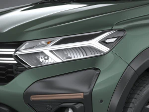 Dacia Sandero Stepway Extreme 2023 3D Model