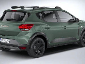 Dacia Sandero Stepway Extreme 2023 3D Model