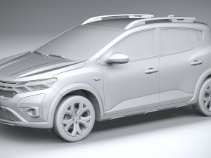 Dacia Sandero Stepway Extreme 2023 Model 3D