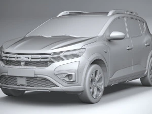 Dacia Sandero Stepway Extreme 2023 3D Model