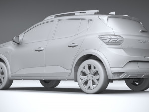 Dacia Sandero Stepway Extreme 2023 Model 3D