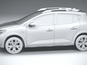 Dacia Sandero Stepway Extreme 2023 Model 3D