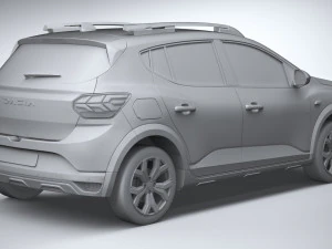Dacia Sandero Stepway Extreme 2023 3D Model