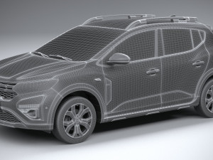 Dacia Sandero Stepway Extreme 2023 Model 3D