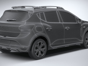 Dacia Sandero Stepway Extreme 2023 Model 3D