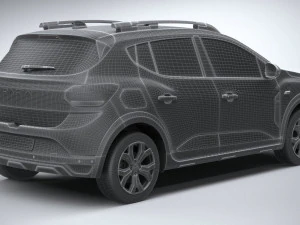 Dacia Sandero Stepway Extreme 2023 3D Model