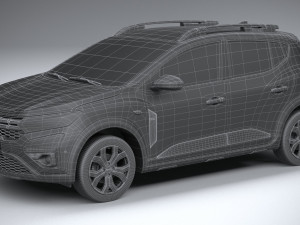 Dacia Sandero Stepway Extreme 2023 Model 3D