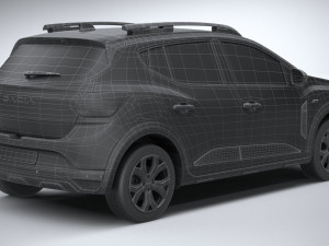 Dacia Sandero Stepway Extreme 2023 Model 3D